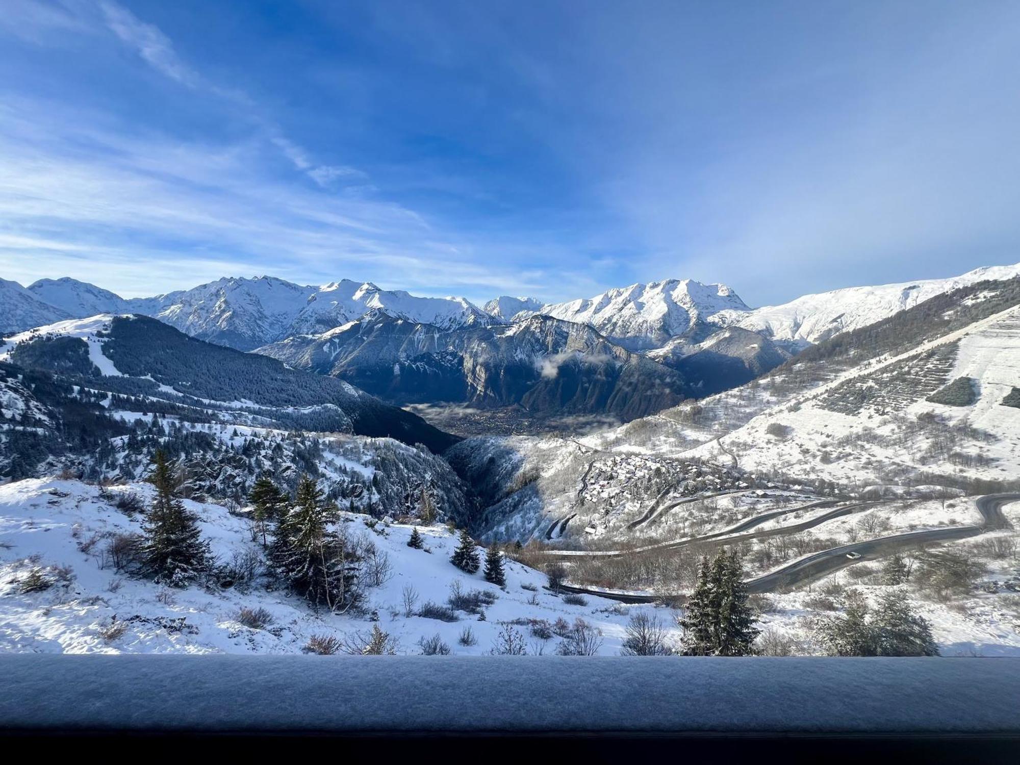 Stunning Apartment With Breathtaking View! Huez Extérieur photo